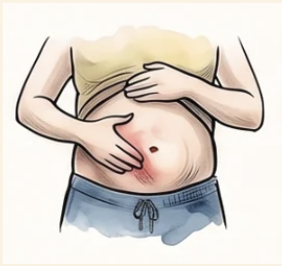Síntomas de hernia abdominal: bulto y dolor