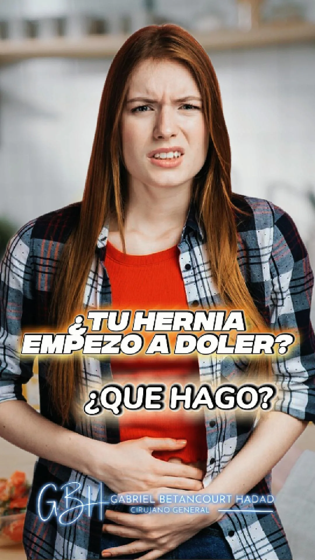 ¡Mi hernia está doliendo!
